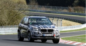 BMW X5 2014 nuove foto spia dal Ring