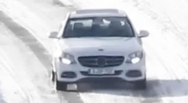 Nuova Mercedes Classe C spiata in Svezia