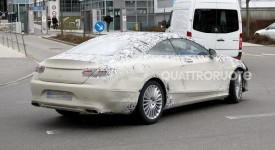 Mercedes Classe S Coupé nuove foto spia