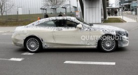 Foto spia nuova Mercedes Classe S Coupè