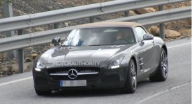 Foto spia Mercedes SLS AMG Roadster