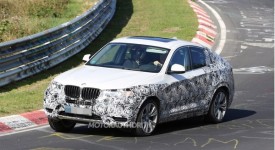 Nuova BMW X4 spiata al Nurburgring