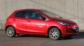 Mazda2 EV Range Extender autonomia da 400 km
