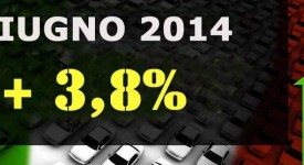 Mercato auto italiano +3,8% a giugno 2014