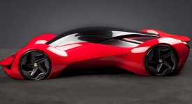 Designer a lavoro per scovare la Ferrari del 2040