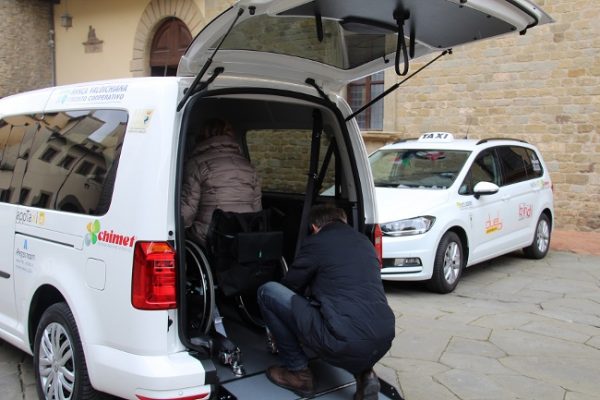 taxi per disabili siena