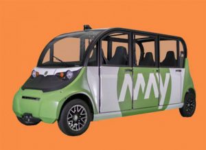 Minibus elettrici a guida autonoma: debutto il 26 giugno a Detroit