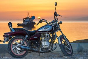 motorbike-sunset-view-sea